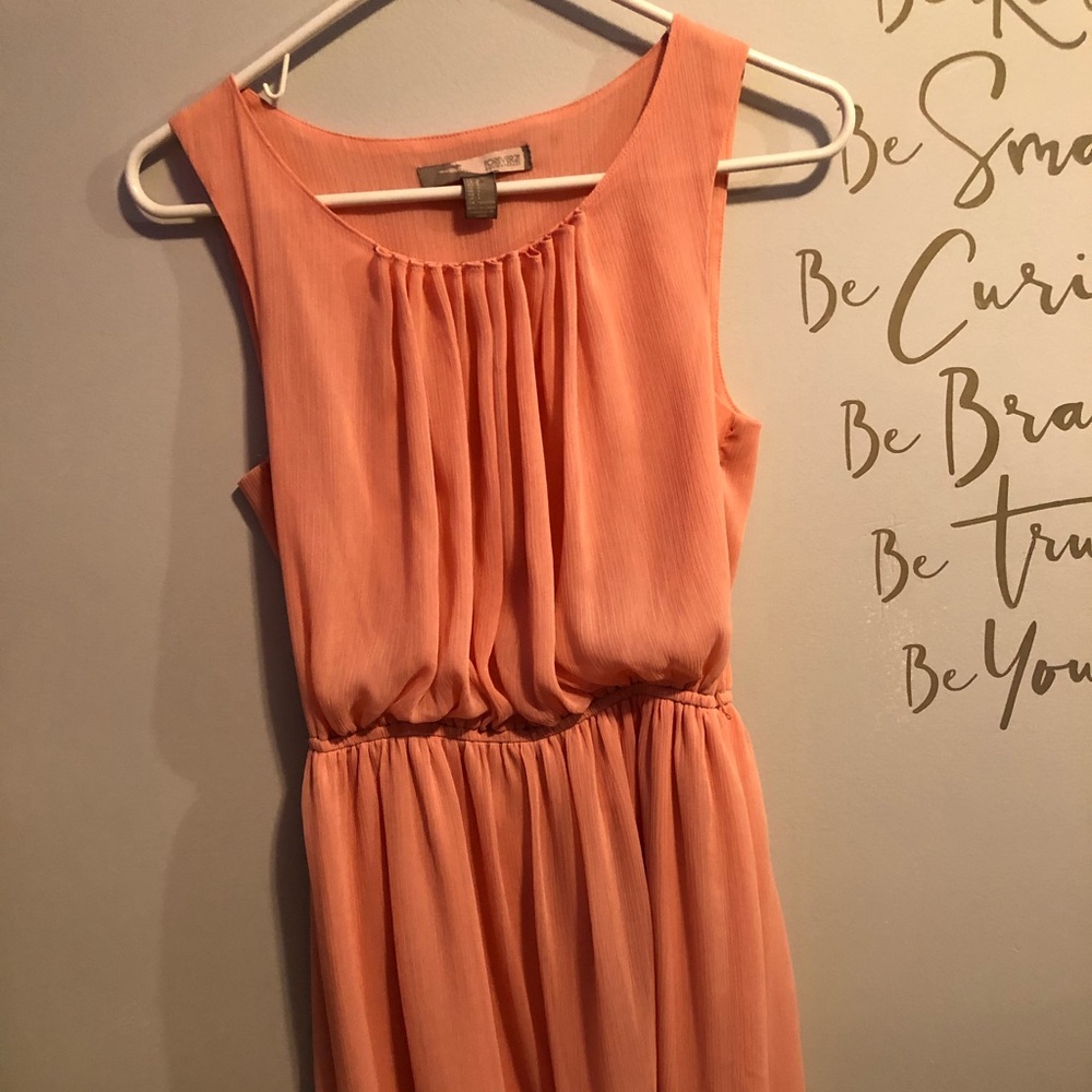Short pink dress
